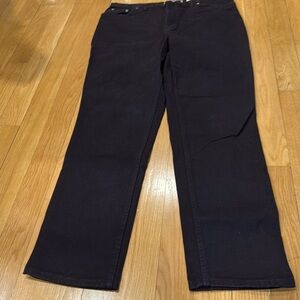 NWT Faded Glory women’s classic fit black jeans size 18 Tall .